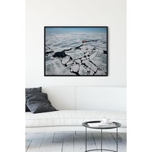 Belirtilmemiş Postermanya (PSTER11884) Kuzey Kutbu Manzara Çerçeveli Tablo 3 (50X70CM)