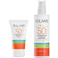 Belirtilmemiş Solaris Güneş Kremi Yaşlanma Karşıtı Spf 50+ (50 Ml) Güneş Koruyucu Sprey Spf 50+ Yüksek Ko