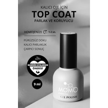 Belirtilmemiş Momo Professional Kalıcı Oje Için Top Coat - Yapışkansız 9 ml