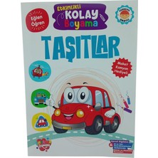 Koloni Kitap Etkinlikli Kolay Boyama Taşıtlar