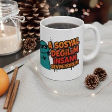 Graffiti Duvar Yazıları Özlü Sözler Kupa Bardak Arkadaşa Hediye Doğum Günü Hediyesi