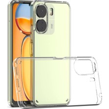HBMB Store Xiaomi Redmi 13C Kapak 1mm Süper Silikon Şeffaf Kılıf