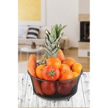 Empressco 25 cm Siyah Meyvelik ve Sebzelik, Şık ve Kullanışlı Tasarım