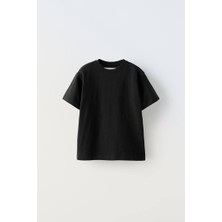 L'aciel Siyah Oversize Tshirt