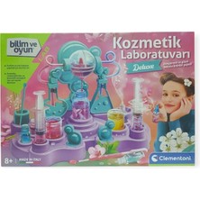 İrem Oyuncak Clementoni Kozmetik Laboratuvarı Deluxe Bilim ve Oyun Seti