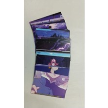 HBMB Store Studio Ghibli Estetik Duvar Kolaj Seti - 50 Adet Nostaljik Anime ve Lo-Fi Sahne Fotoğraf Kartları, Retro Manga Odası Duvar Dekoru, Genç Odası Poster Paketi (10X15 Cm)