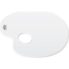 Hatas Godesiz Oval Resim Paleti 28X40CM Ekonomik 12'li Paket
