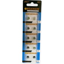 Mersa Wilkinson Alkalin LR621 Ag1 10'lu Pil