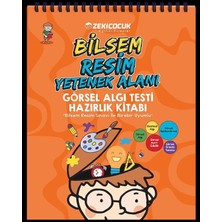 Zeki Çocuk Eğitici Kitaplar Bilsem Resim Yetenek Alanı Görsel Algı Testi Hazırlık Kitabı