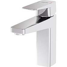 Esranın Dünyası Yüksek Lavabo Bataryası, Krom Kaplama ile Modern Tasarım