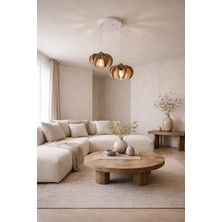 Fao Shop 7 - 24 Japandi Bohem Sarkıt Avize Salon