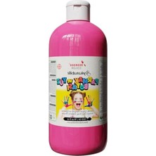 Esranın Dünyası Pembe Parmak Boyası - 500GR Eğlenceli Sanat Aktiviteleri Için