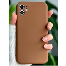HBMB Store Iphone 11 ile Uyumlu Içi Kadife Lansman Renkli Esnek Silikon Koruma Kılıfı