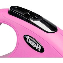 Esranın Dünyası Pembe Renkli S Beden 5mt Şerit Tasma, Şık ve Ergonomik