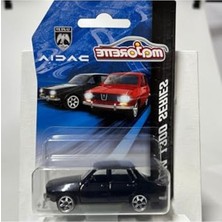 Esranın Dünyası Siyah Dacia 1300 Model Araba - 1:64 Ölçekli Koleksiyon