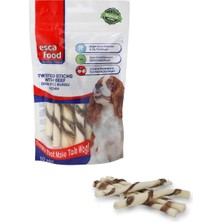 Esca Food Dana Etli Burgu Kemik 12 Santimetre 10'lu Ödül Maması