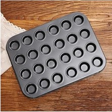 Empressco Ivory Muffin Kek Kalıbı Teflon 24 Sıra, Pratik ve Dayanıklı Pişirme Aleti