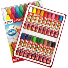 Fatih Kalem Fatih Pastel Boya 18 Renk King Size Kutulu