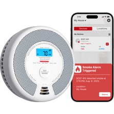 X-Sense Innovations X-Sense SC07-WX Co+Duman Kombine Dedektör, Direkt Wi-Fi Bağlantılı