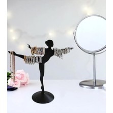 HBMB Store Dekoratif Balerin Tasarımlı Takı Standı, Düzenleyici, Yüzük/küpe/kolye/takı Askılığı