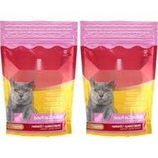 Esranın Dünyası Renkli Taneli Tavuklu Yetişkin Kedi Maması 0.40 kg 2'li Paket