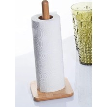 HBMB Store Kare Şekilli Bambu Kağıt Havluluk & Peçetelik Ahşap 22 x 12