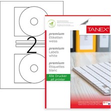 Taneks Tanex Laser Etiket TW-2116 116X41 mm 100 Adet