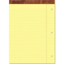 Esranın Dünyası Legal Pad Not Defteri - 50 Yaprak, 3-Delik Delikli, 21,6 x 29,8 cm