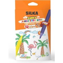 Silka Kuru Boya Jumbo Üçgen 12 Renk