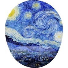 Esranın Dünyası Yıldızlı Gece Temalı Bilek Destekli Mouse Pad