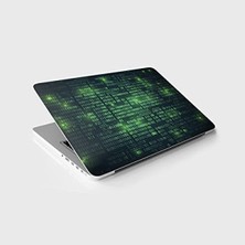 Esranın Dünyası Matrix Temalı Laptop Sticker, Kaplama Etiketi