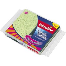 Esranın Dünyası Ekstra Emici 2'li Paket Düz Sünger, Temizlik Için Uygun Kalite