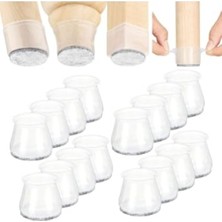 Esranın Dünyası 36 Adet Keçeli Silikon Zemin Koruyucular - 2-2,5 cm