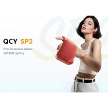 HBMB Store Qcy Sp2 Rgb Bluetooth Hoparlör Kırmızı