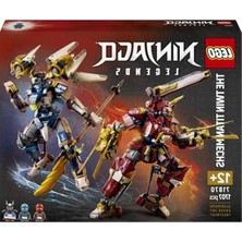 Esranın Dünyası LEGO Nınjago Ikiz Titan Robotları 71870-12 Yaş ve Üzeri Kız ve Erkek Çocuklar Için Oni Savaşçısı, Kai ve Nya Minifigürleri Içeren Yaratıcı Oyuncak Yapım Seti, Doğum Günü Hediyesi Fikri (1707 Parça)