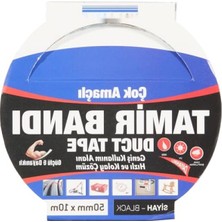 Esranın Dünyası Çok Amaçlı Tamir Bandı, 50MM x 10MT, Siyah