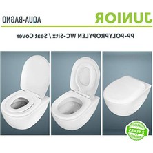 Esranın Dünyası Otomatik Kapanmalı Klozet Kapağı, D/o Şeklinde, Beyaz Renk, Kullanım Kolaylığı