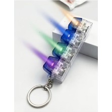 Esranın Dünyası 4'lü Fidget Oyuncak Seti: Rgb Işıklı Stres Atma Anahtarlığı