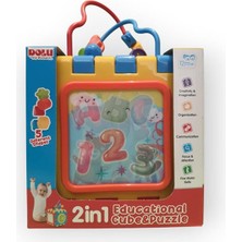 Belirtilmemiş Dolu Eğitici Küp ve Puzzle 2-In-1 5092
