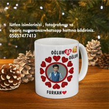 Oğlum Da Oğlum Kişiselliştirilmiş Resimli Kendin Tasarla Isme Özel  Kupa Bardak
