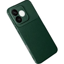Aydogan's Ayd Huawei Honor 600 Lite Auto Focus Karbon Kapak - Koyu Yeşil