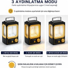 Go İthalat Solar - Güneş Enerjili USB Şarjlı Nostalji Solar Lamba 1500MAH HS-234 (784)