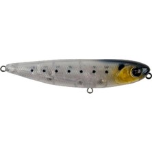 Han Fishing Hanfish Baskın 90 9cm 12GR Su Üstü Maket Balık BSK34 Ghost Silver