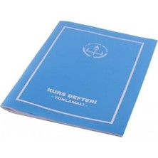 Gülpaş Kurs Defteri Yoklamalı Plastik Kapak 22X32