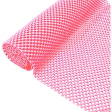 HBMB Store Halı Kaydırmaz Lateks, Kaydırmaz Mat, Halı ve Kilimler Için Kaydırmaz Halı Matı (38X92 Cm) Farklı Renk Seçenekleriyle (Açık Pembe)