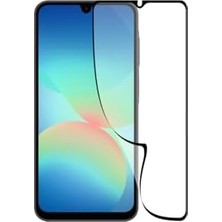 HBMB Store Galaxy A17 ile Uyumlu Tam Kaplayan Fiber Nano Ekran Koruyucu Cam