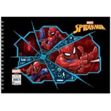 Keskin Color Spiderman Resim Defteri Spiralli  Lüx 17X25CM 15 Yaprak