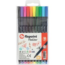 Kısmet Hırdavat Fixpoint Fineliner 10’lu Paket