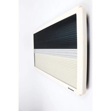 Berhimi Amortisörlü Karavan Penceresi & Karavan Camı 50X120 cm (Beyaz) Perde-Sineklik Dahil