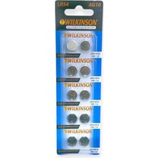 Mersa Wilkinson Alkalin LR54 AG10 10'lu